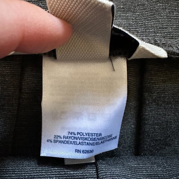 Lands’ End Girls' School Uniform Skirt - EUC, Grey, Size 14, Pull-On Style - Picture 6 of 7